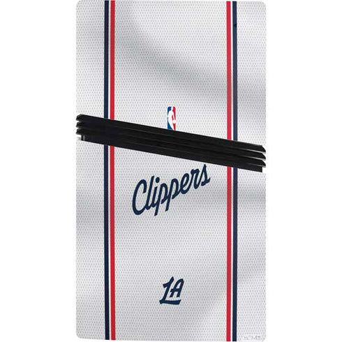 NBA Los Angeles Clippers Team Jersey PS5 Pro Console Skin