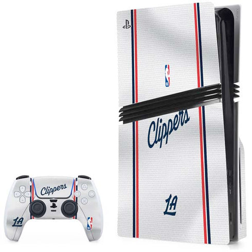 NBA Los Angeles Clippers Team Jersey PlayStation PS5 Skins