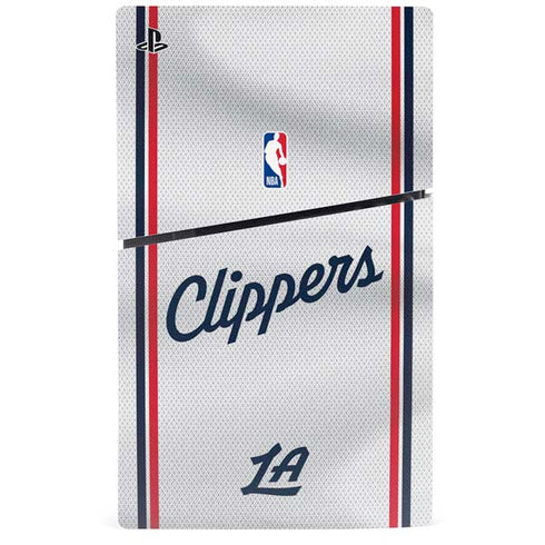 NBA Los Angeles Clippers Team Jersey PS5 Slim Disk Bundle Skin