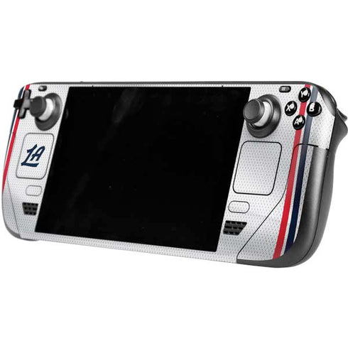 NBA Los Angeles Clippers Team Jersey Steam Deck Handheld Gaming Computer OLED Skin