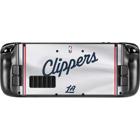 NBA Los Angeles Clippers Team Jersey Steam Deck Handheld Gaming Computer Skin