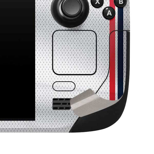 NBA Los Angeles Clippers Team Jersey Steam Deck Handheld Gaming Computer Skin