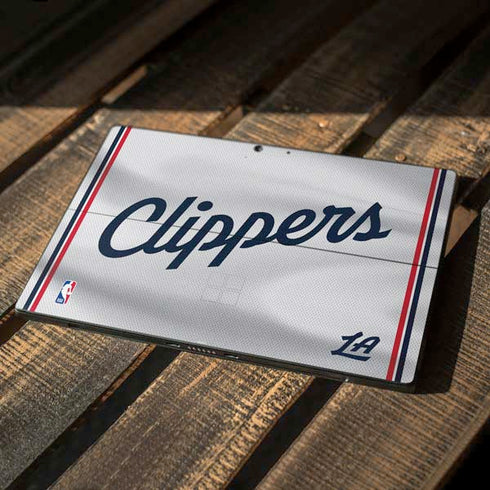NBA Los Angeles Clippers Team Jersey Surface Pro 7 Skin