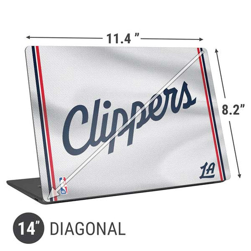 NBA Los Angeles Clippers Team Jersey Universal Laptop 14in (11.4 x 8.2in) Skin