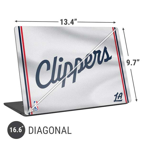 NBA Los Angeles Clippers Team Jersey Universal Laptop 16.6in (13.4 x 9.7in) Skin