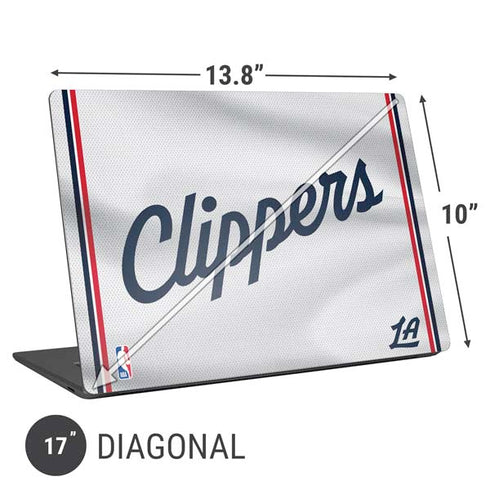 NBA Los Angeles Clippers Team Jersey Universal Laptop 17in (13.8 x 10in) Skin