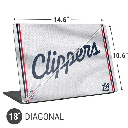 NBA Los Angeles Clippers Team Jersey Universal Laptop 18in (14.6 x 10.6in) Skin
