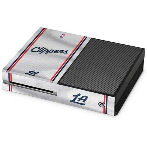 NBA Los Angeles Clippers Team Jersey Xbox One Console Skin