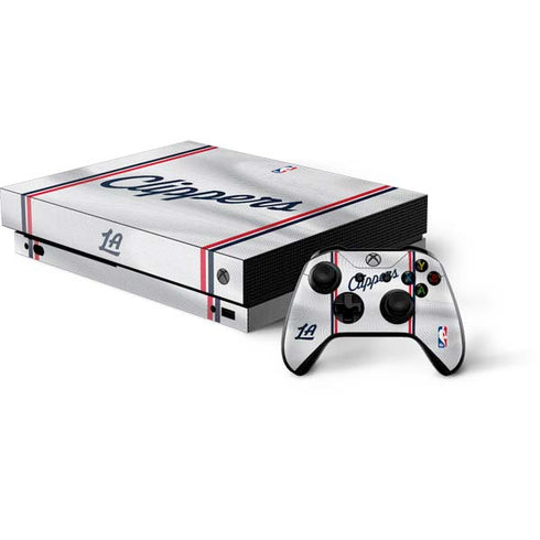 NBA Los Angeles Clippers Team Jersey Xbox One X Bundle Skin