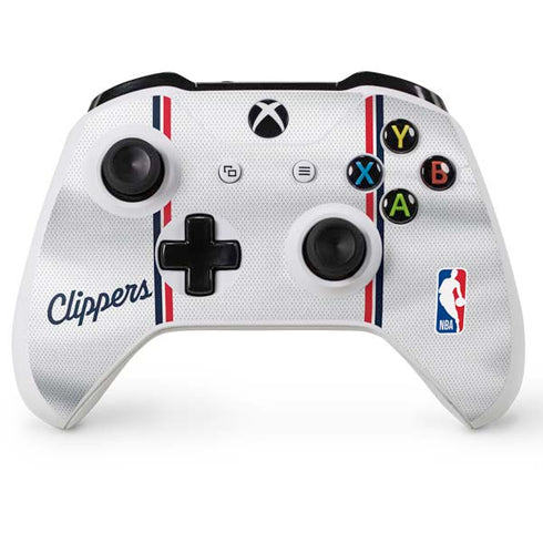 NBA Los Angeles Clippers Team Jersey Xbox One X Controller Skin