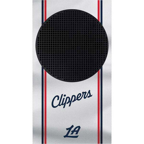 NBA Los Angeles Clippers Team Jersey Xbox Series S Console Skin