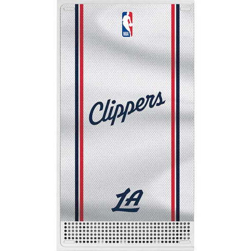 NBA Los Angeles Clippers Team Jersey Xbox Series S Console Skin