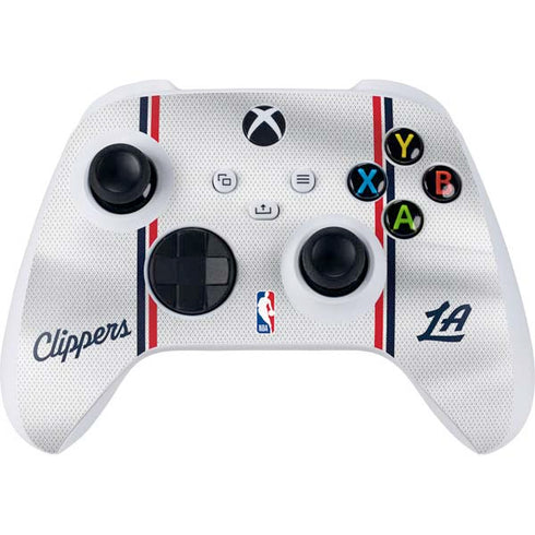 NBA Los Angeles Clippers Team Jersey Xbox Series S Controller Skin