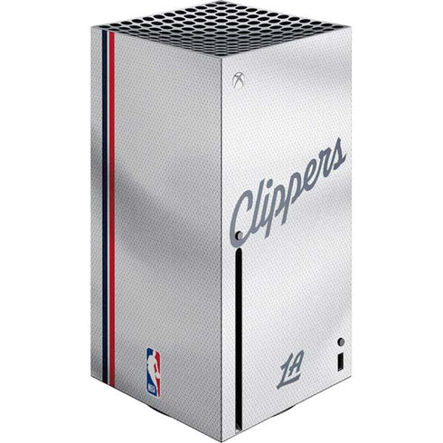 NBA Los Angeles Clippers Team Jersey Xbox Series X Console Skin