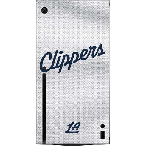 NBA Los Angeles Clippers Team Jersey Xbox Series X Console Skin