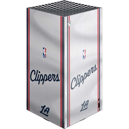 NBA Los Angeles Clippers Team Jersey XBox Series X Digital Edition Console Skin