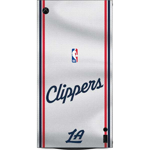 NBA Los Angeles Clippers Team Jersey XBox Series X Digital Edition Console Skin