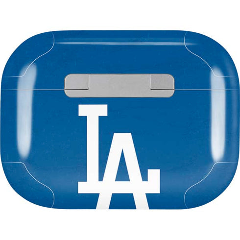 MLB Los Angeles Dodgers - Solid Distressed AirPods Skins