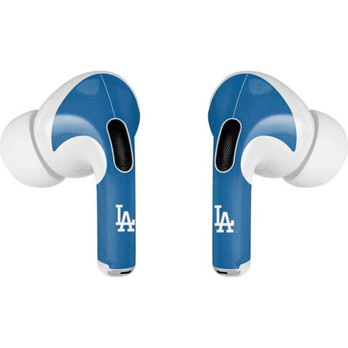 MLB Los Angeles Dodgers - Solid Distressed AirPods Skins
