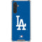 MLB Los Angeles Dodgers - Solid Distressed Galaxy A17 Clear Case
