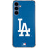 MLB Los Angeles Dodgers - Solid Distressed Galaxy A55 5G Clear Case