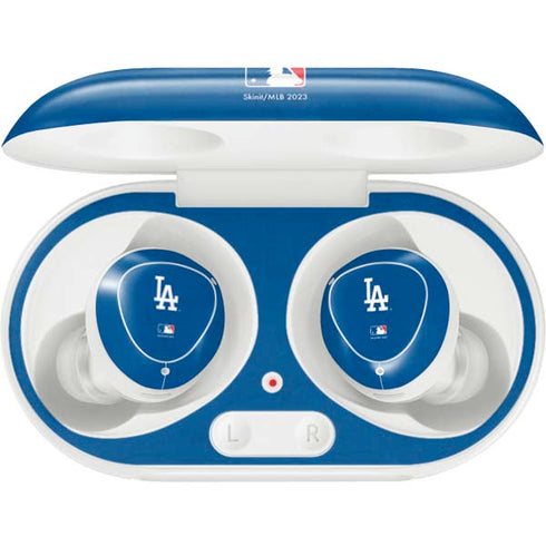 MLB Los Angeles Dodgers - Solid Distressed Galaxy Buds Plus Skin