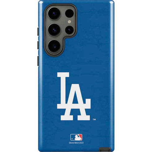 MLB Los Angeles Dodgers - Solid Distressed Galaxy S23 Ultra Pro Case