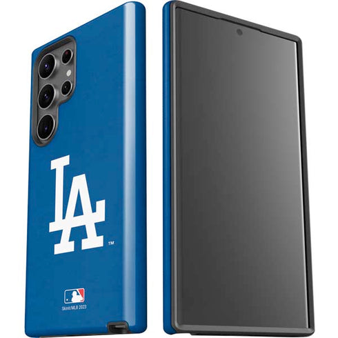 MLB Los Angeles Dodgers - Solid Distressed Galaxy S23 Ultra Pro Case