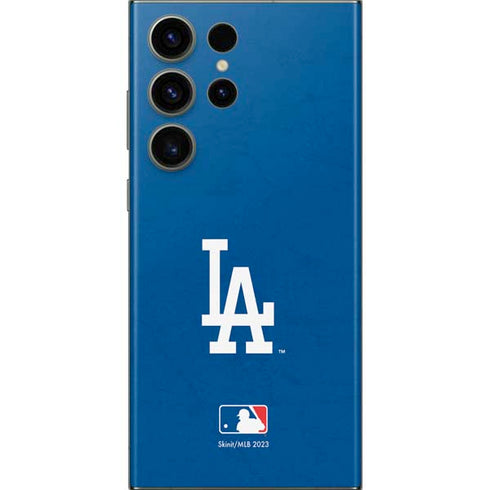 MLB Los Angeles Dodgers - Solid Distressed Galaxy Skins