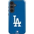 MLB Los Angeles Dodgers - Solid Distressed Galaxy S25 Impact Case
