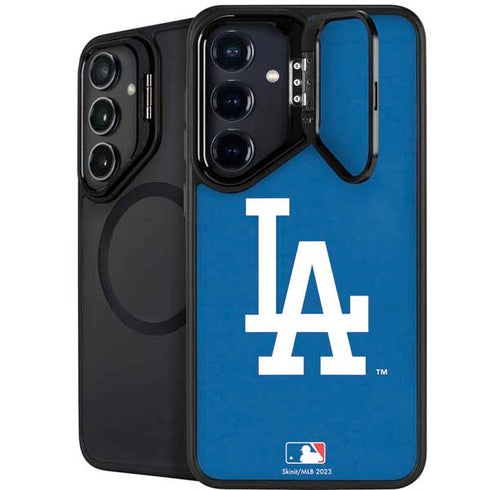 MLB Los Angeles Dodgers - Solid Distressed Galaxy S24 Kickstand Case
