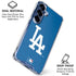 MLB Los Angeles Dodgers - Solid Distressed Galaxy S25 Clear Case