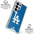 MLB Los Angeles Dodgers - Solid Distressed Galaxy S25 Ultra Clear Case