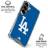 MLB Los Angeles Dodgers - Solid Distressed Galaxy S26 Plus Clear Case