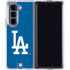MLB Los Angeles Dodgers - Solid Distressed Galaxy Z Fold5 5G Clear Case