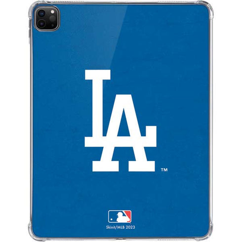 MLB Los Angeles Dodgers - Solid Distressed iPad Pro 11in (2024) Clear Case