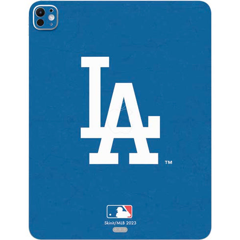 MLB Los Angeles Dodgers - Solid Distressed iPad Pro 13in M4 (2024) Skin
