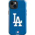 MLB Los Angeles Dodgers - Solid Distressed iPhone 15 Impact Case