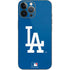 MLB Los Angeles Dodgers - Solid Distressed iPhone 15 Pro Max Skin