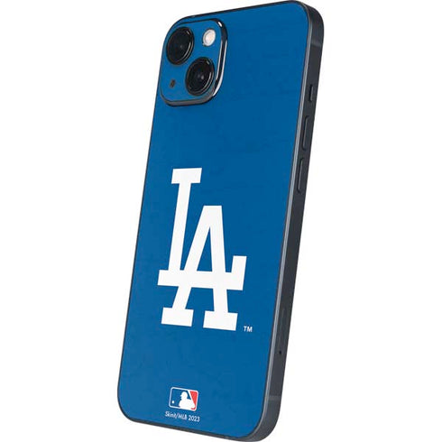 MLB Los Angeles Dodgers - Solid Distressed iPhone 15 Skin