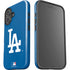 MLB Los Angeles Dodgers - Solid Distressed iPhone 16 Impact Case