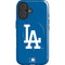 MLB Los Angeles Dodgers - Solid Distressed iPhone 16 Magsafe Impact Case