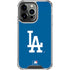 MLB Los Angeles Dodgers - Solid Distressed iPhone 16 Pro Clear Case