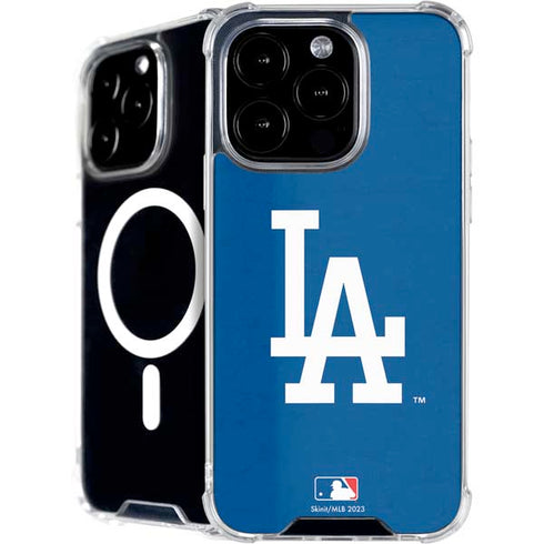 MLB Los Angeles Dodgers - Solid Distressed iPhone 16 Pro Max MagSafe Case