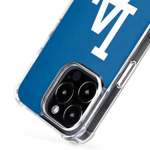 MLB Los Angeles Dodgers - Solid Distressed iPhone 16 Pro Max MagSafe Case