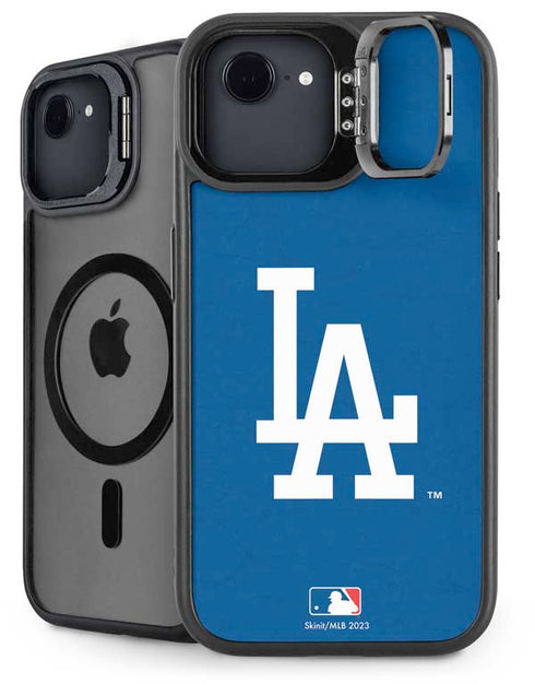 MLB Los Angeles Dodgers - Solid Distressed iPhone 16e Kickstand Case