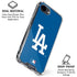 MLB Los Angeles Dodgers - Solid Distressed iPhone 16e Clear Case