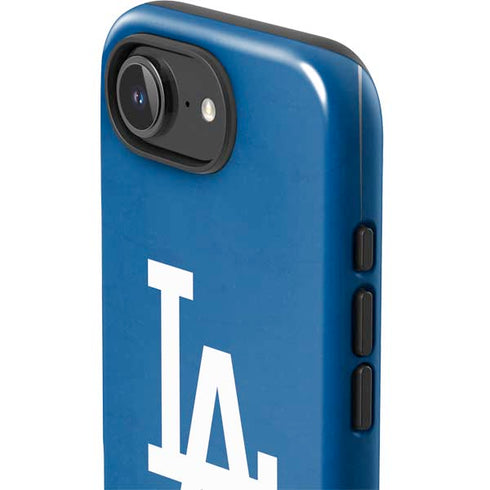 MLB Los Angeles Dodgers - Solid Distressed iPhone 16e Impact Case