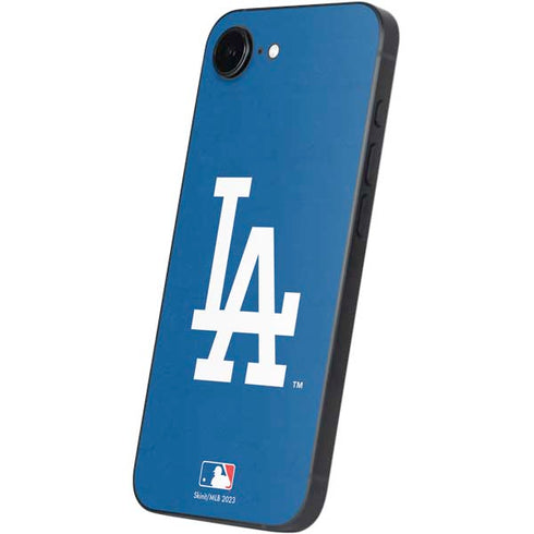 MLB Los Angeles Dodgers - Solid Distressed iPhone 16e Skin