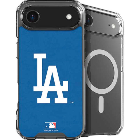 MLB Los Angeles Dodgers - Solid Distressed iPhone 17 Air MagSafe Case